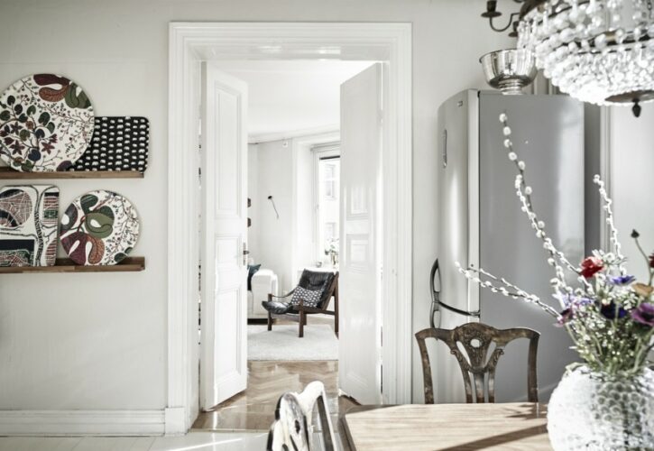 A Scandinavian Apartment With A Feminine Touch